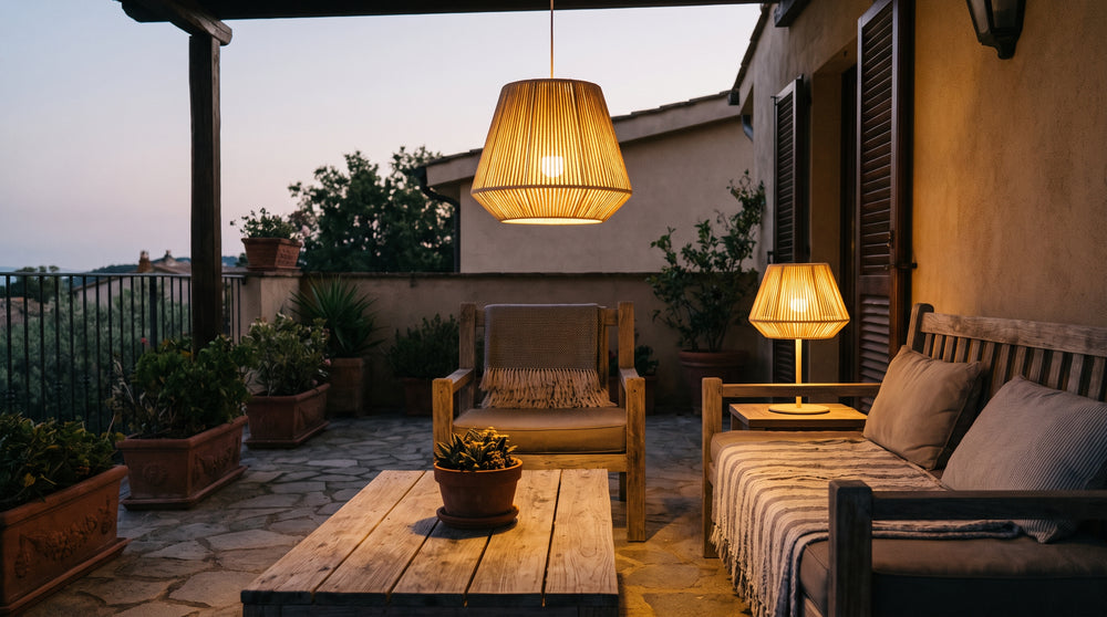 Outdoor LED floodlight with sensor