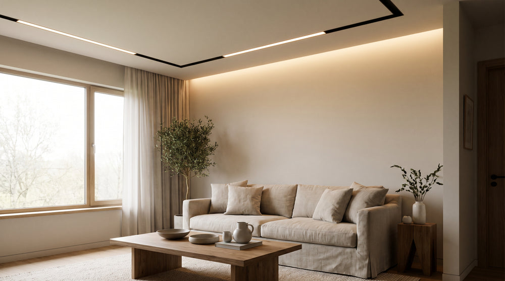 Black LED strips
