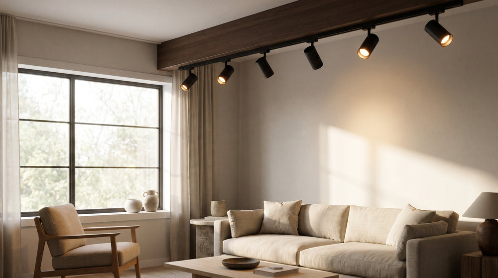 Black design spotlights