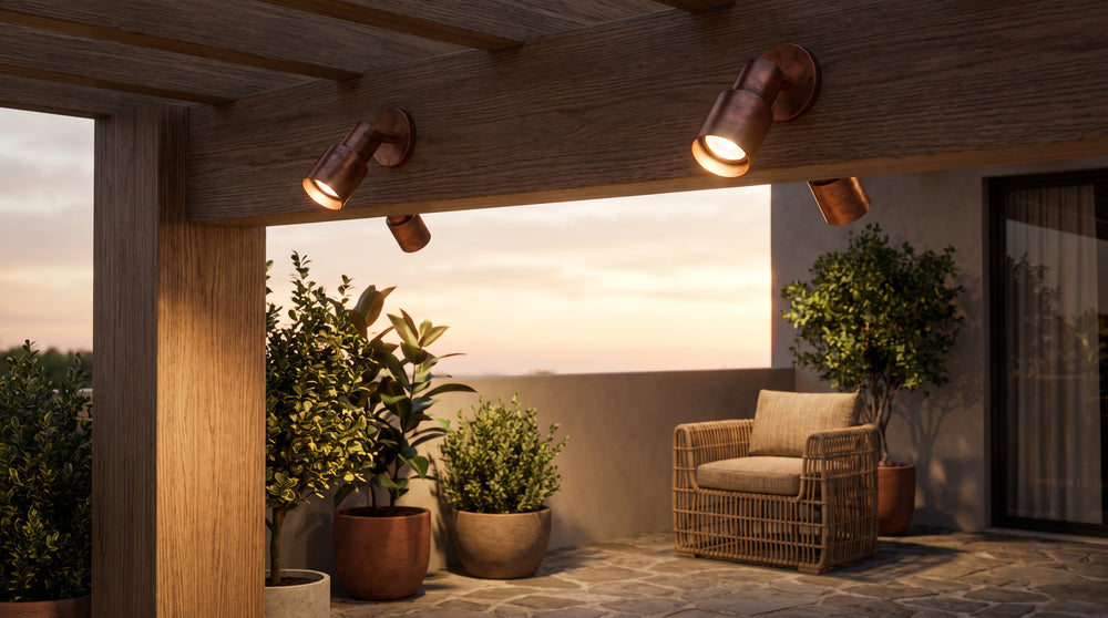 Recessed deck lights