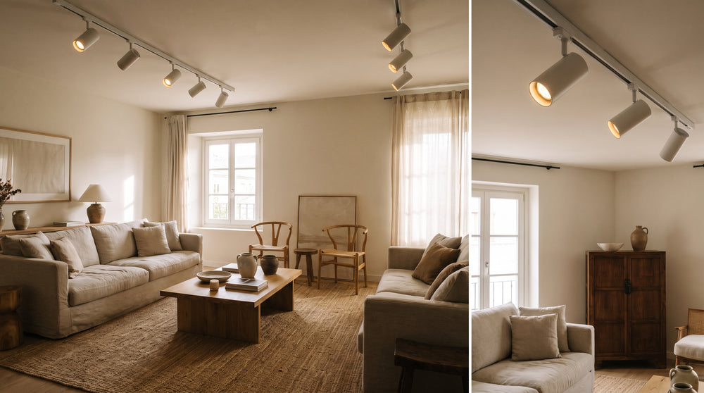 Dimmable recessed LED spotlights