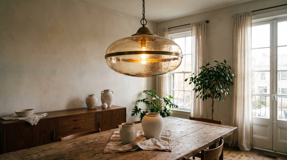 Balinese pendant light