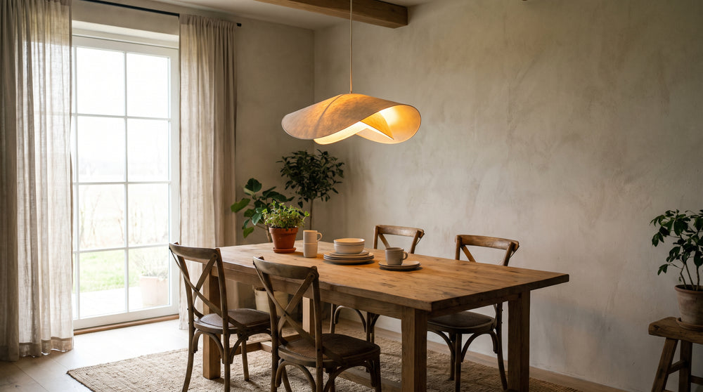 Bronze pendant light