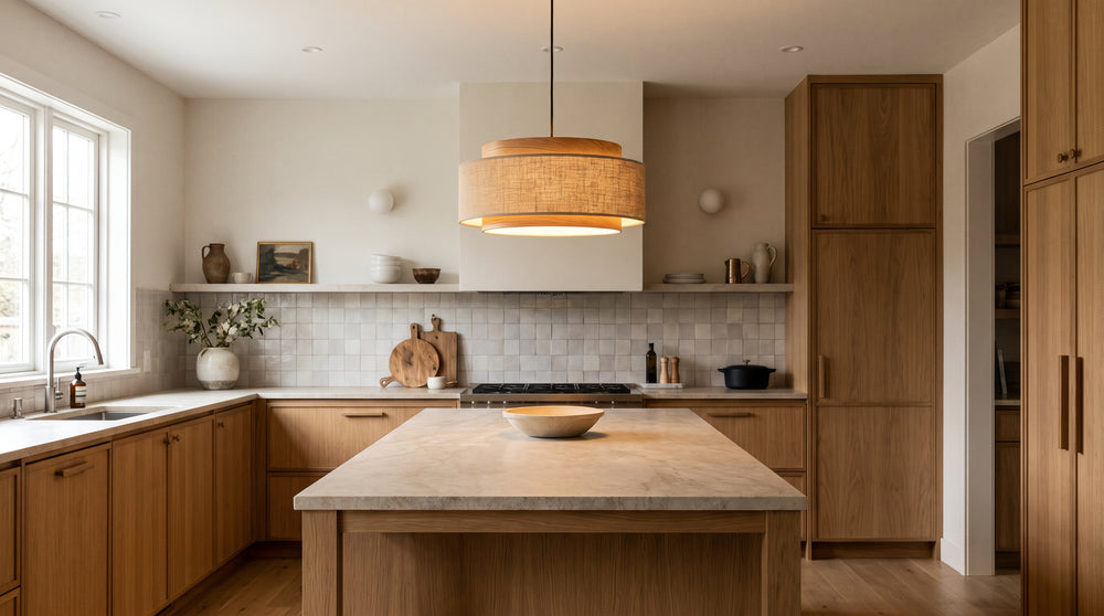 Modern kitchen pendant light