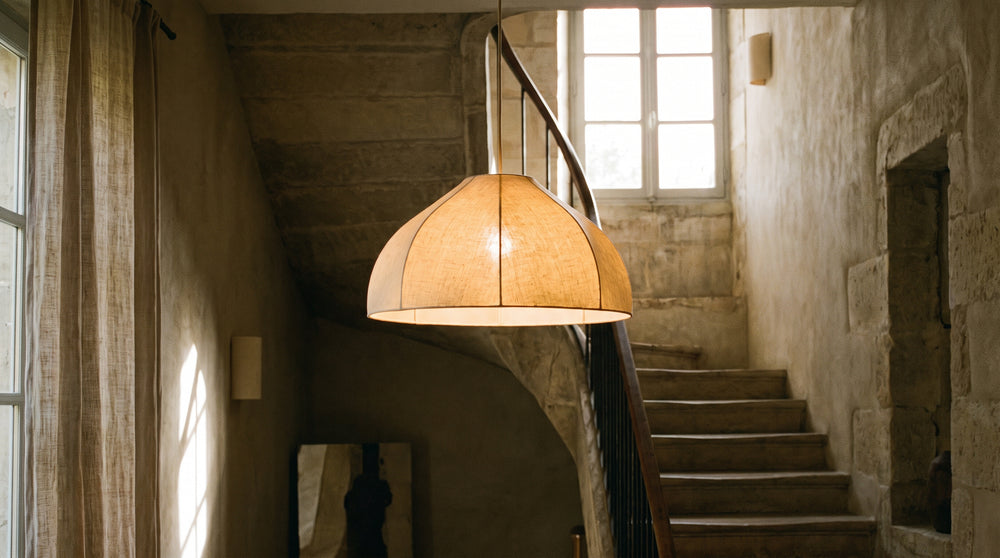 Staircase pendant light