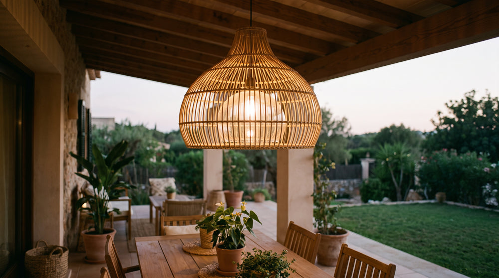 Outdoor pendant light