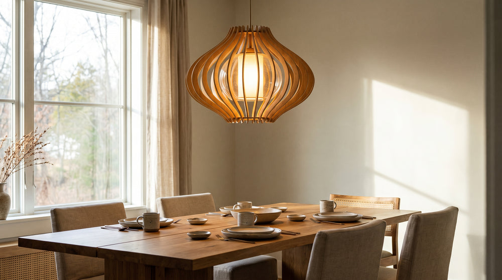 Globe pendant light