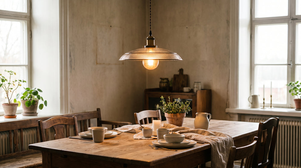 Retro pendant lights