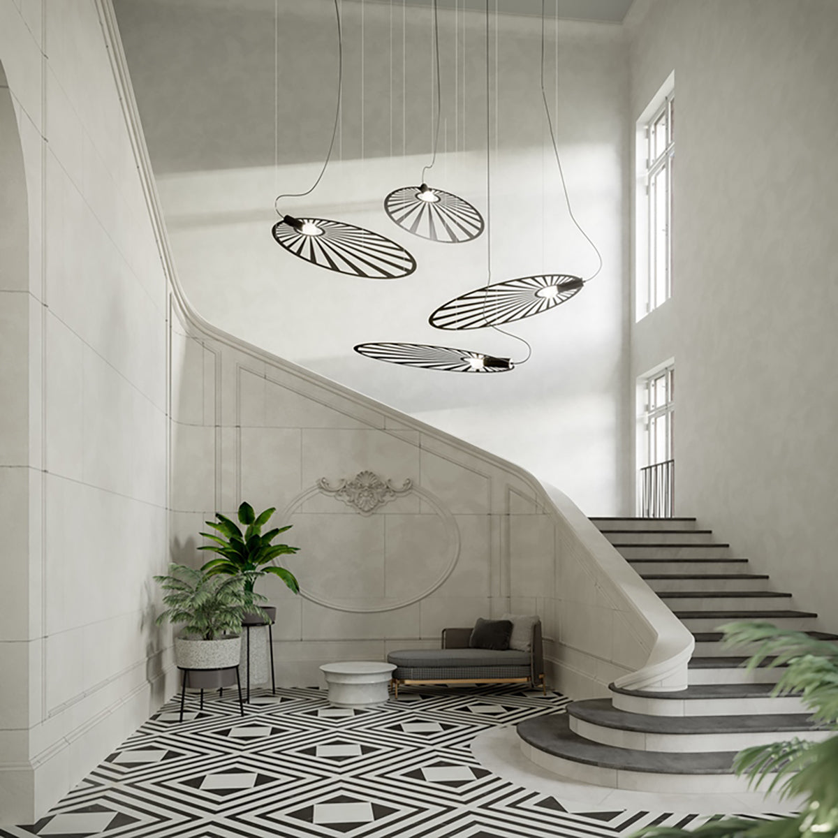 Lampe pendante LEHDET