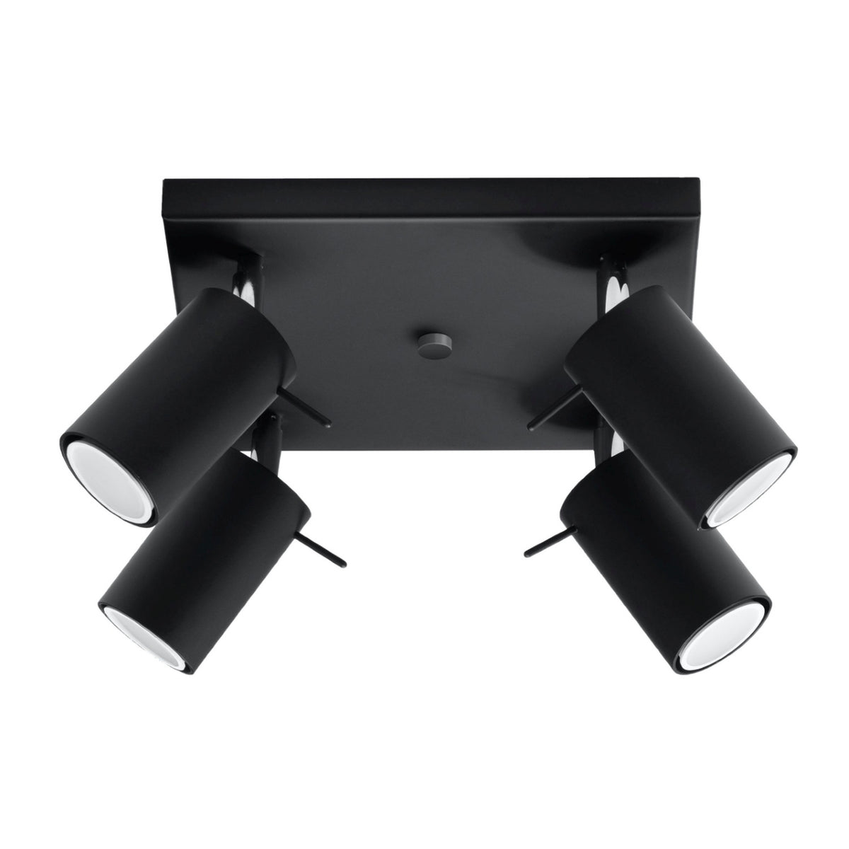 Plafonnier RING 4 Noir