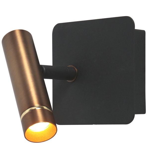 Lumo bronze wall lamp