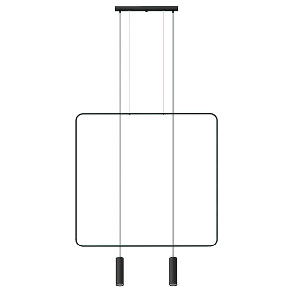 RANA 2 black pendant lamp
