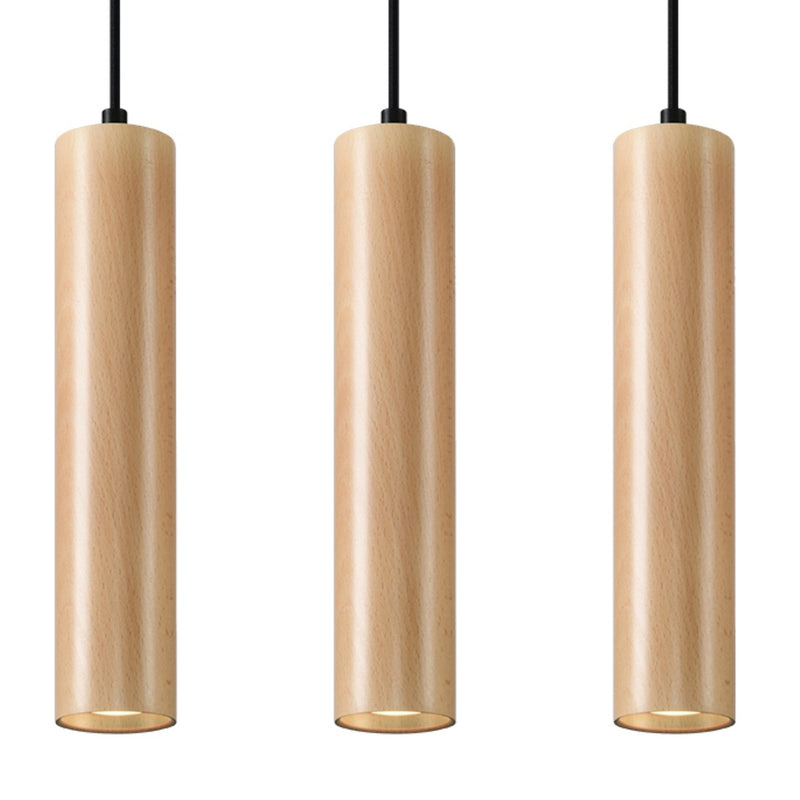 LINO 3 wooden pendant lamp