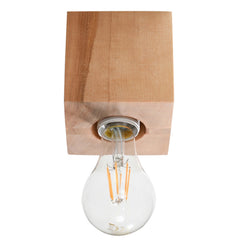 ARIZ natural wood ceiling light