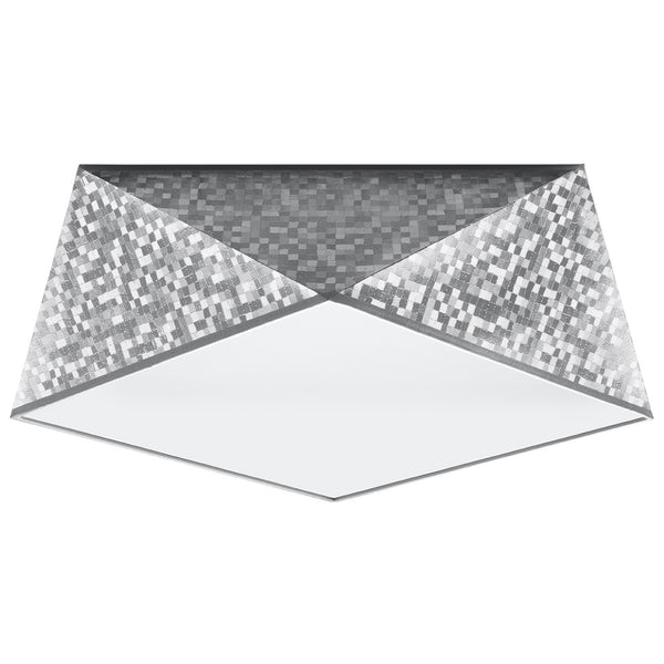 HEXA 35 silver ceiling light