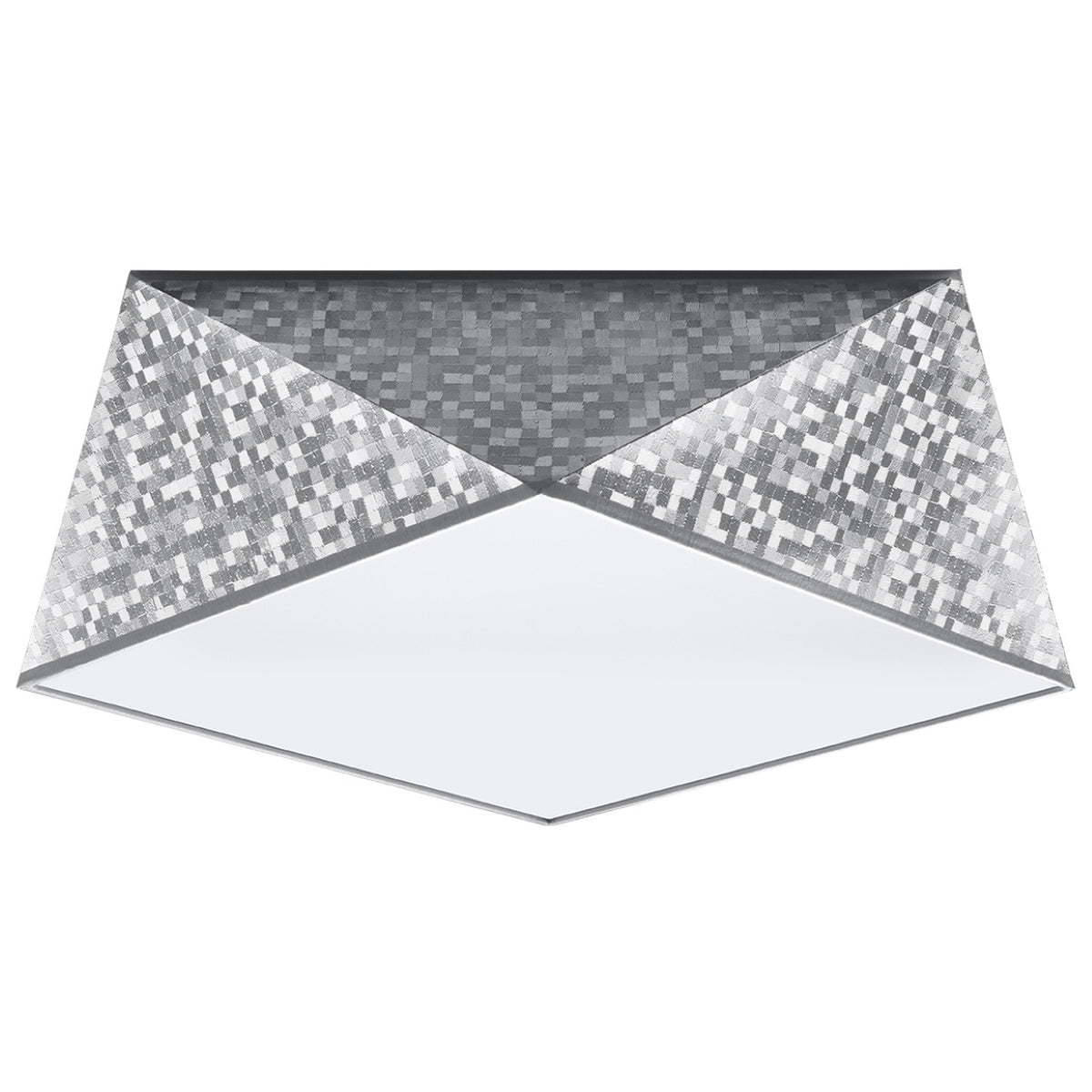 Plafonnier HEXA 35 argent
