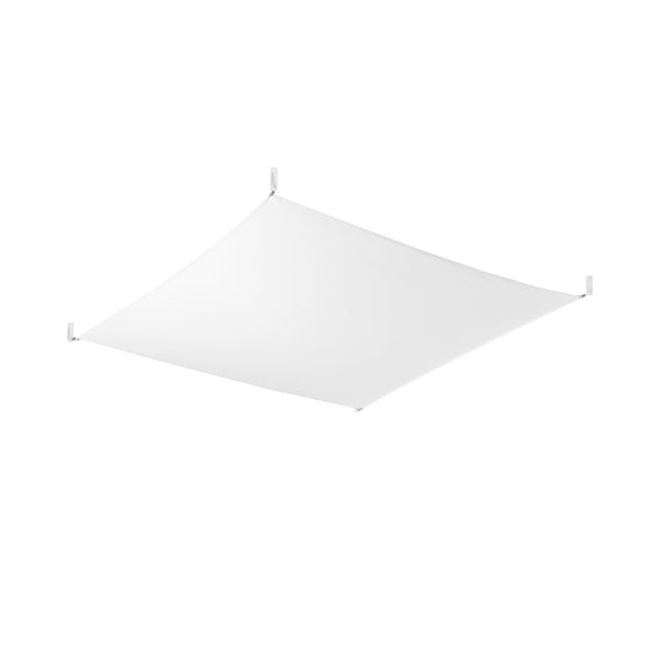 LUNA 4 white ceiling light