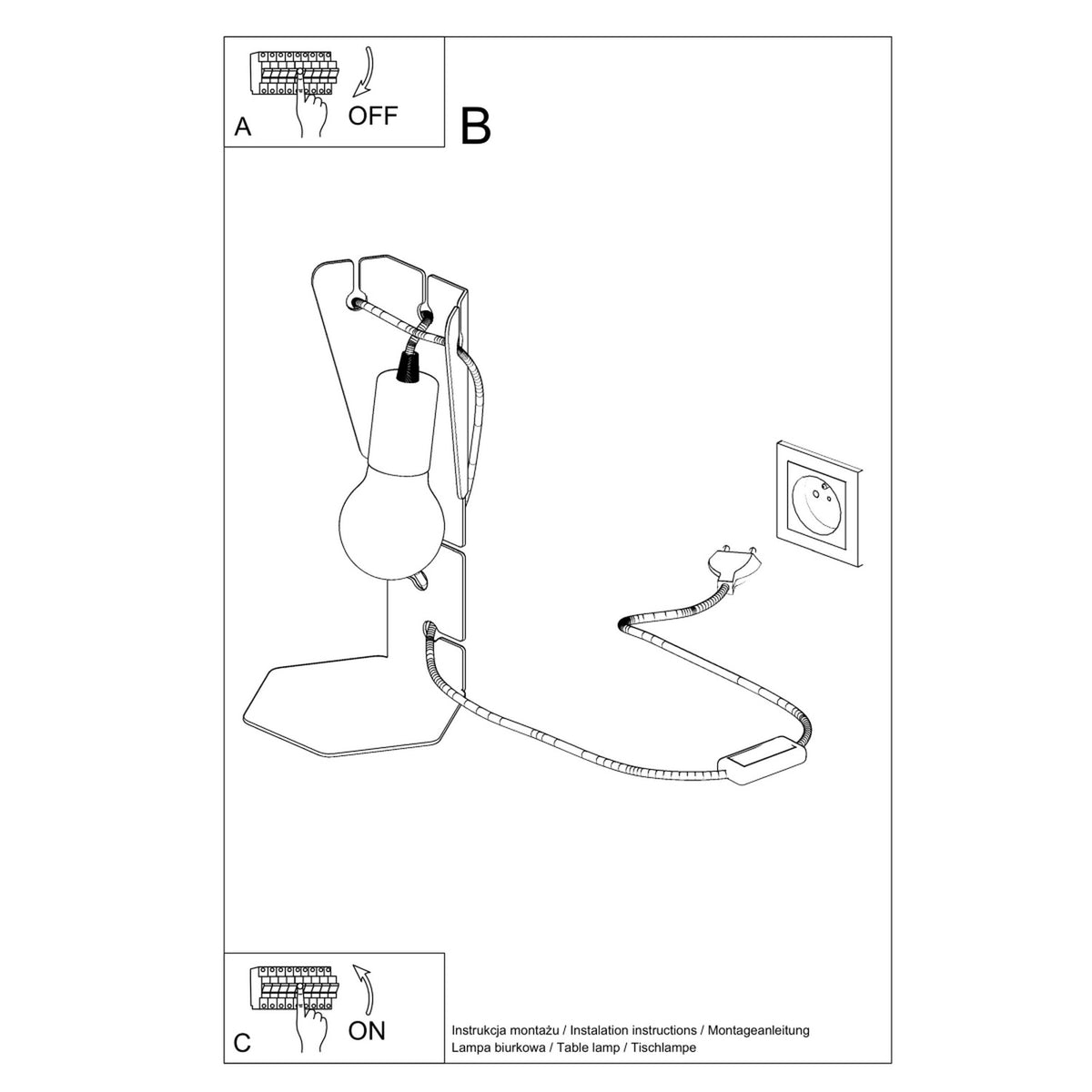 Lampe de table ARBY