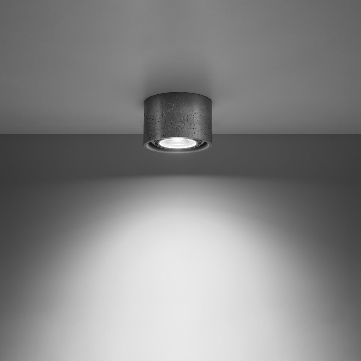 Plafonnier BASIC 1 béton