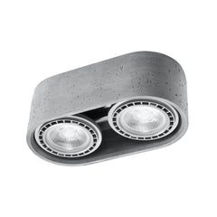 BASIC 2 concrete ceiling light