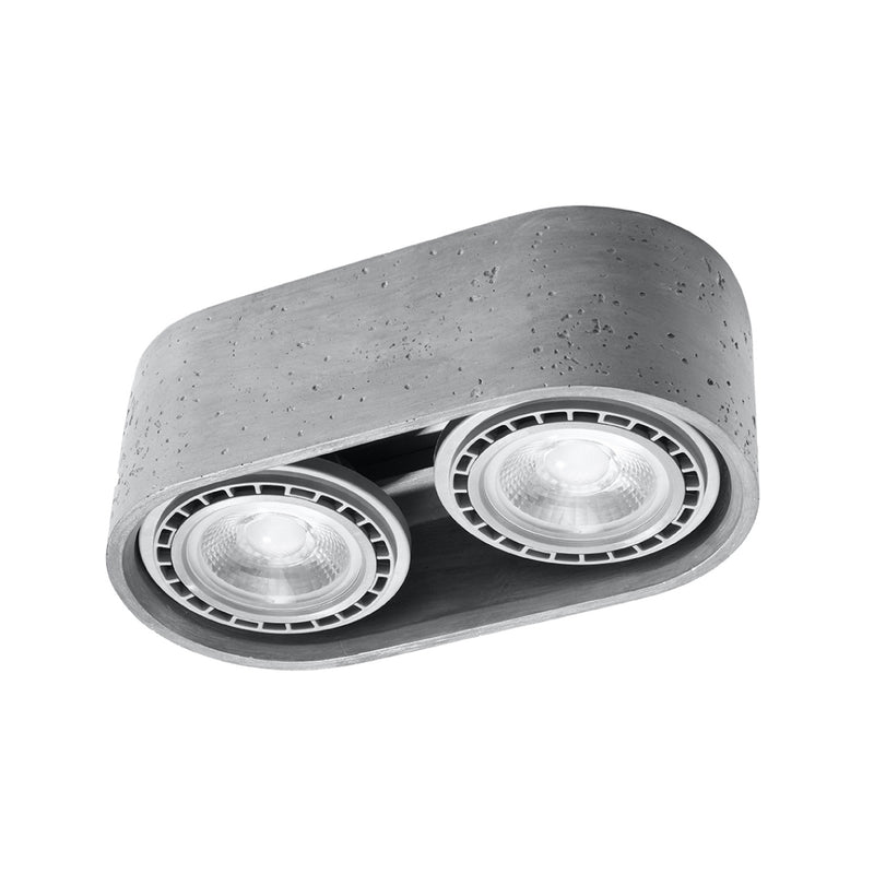 BASIC 2 concrete ceiling light