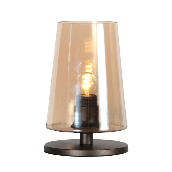 Ancilla amber table lamp