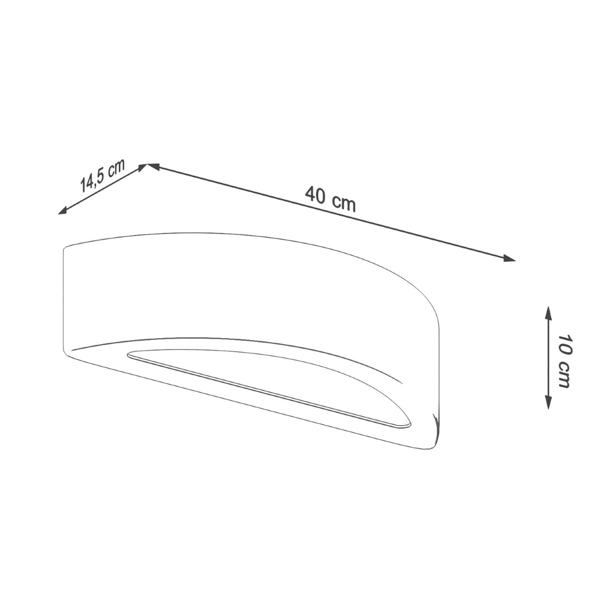 Applique ATENA béton
