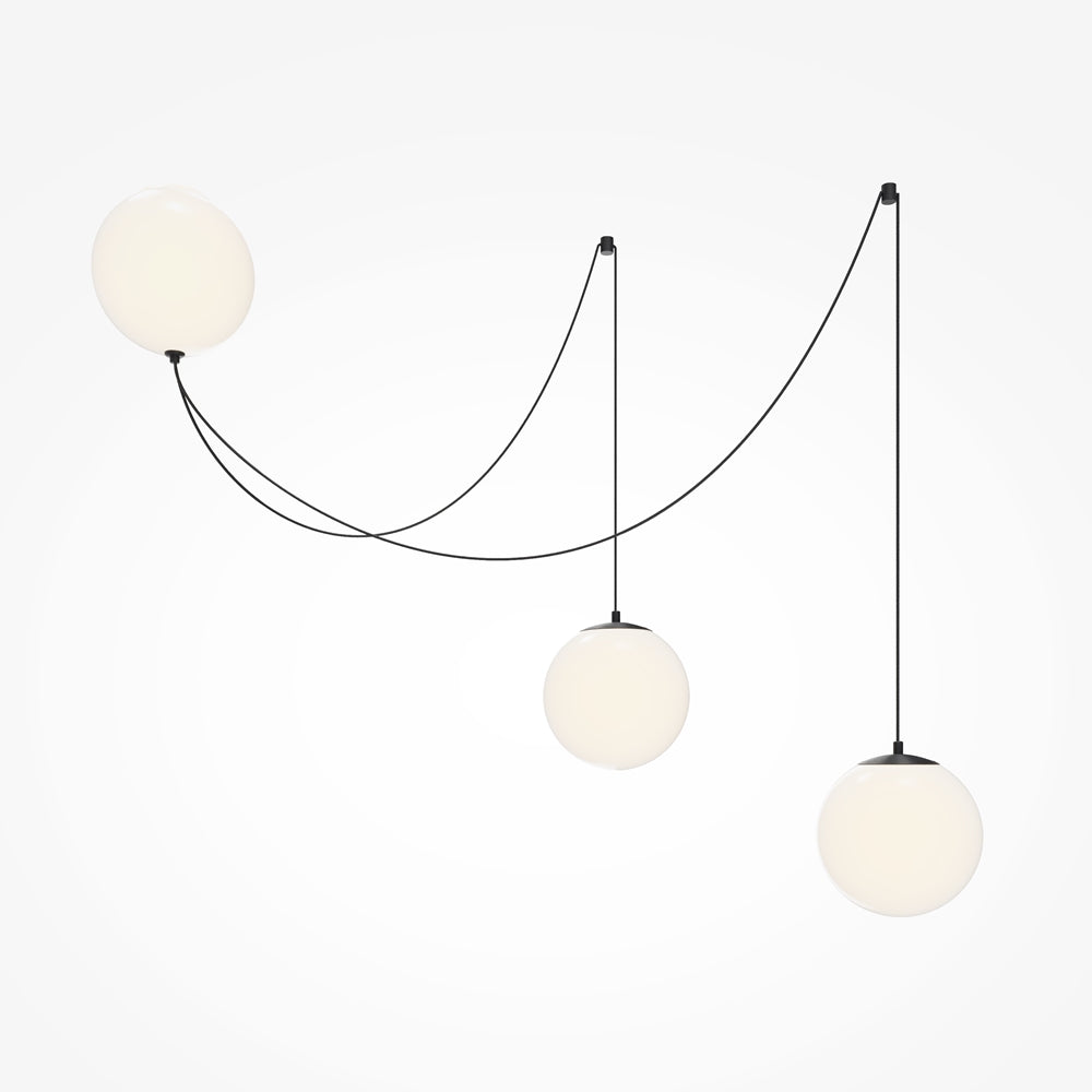 Twins Suspension luminaire noir