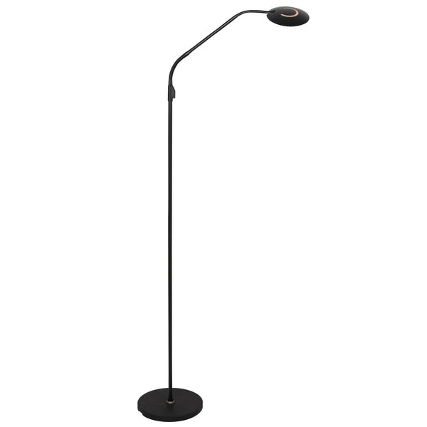 Zenith2 black floor lamp