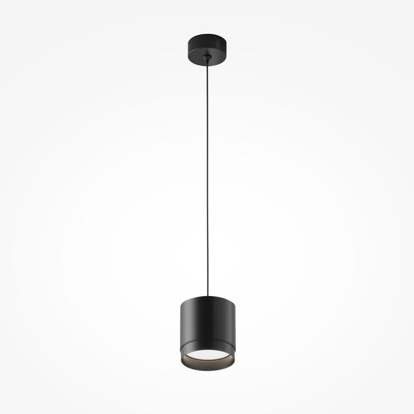 Polar black pendant light