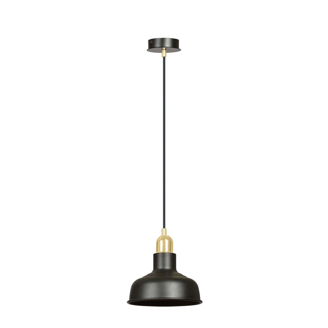 Ibor 1-light black pendant light