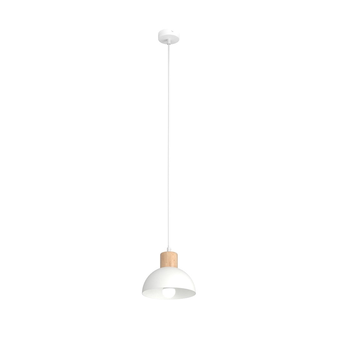 Seco 1-light white pendant light