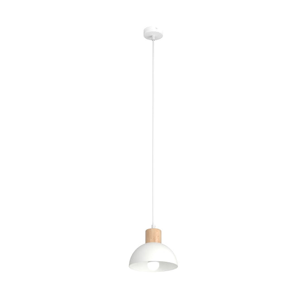 Seco 1-light white pendant light