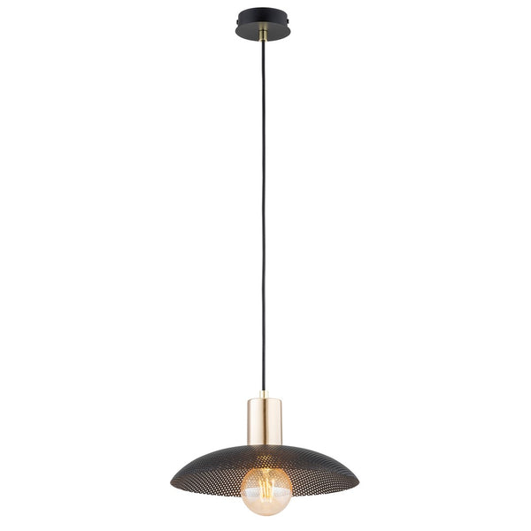 Spirit 1-light black pendant lamp