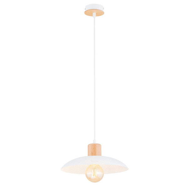 Kobe 1-light white pendant light