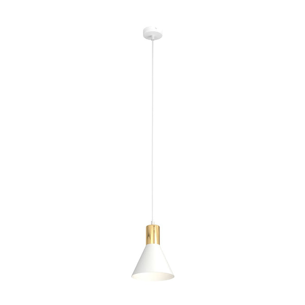 Rosa 1-light white pendant light