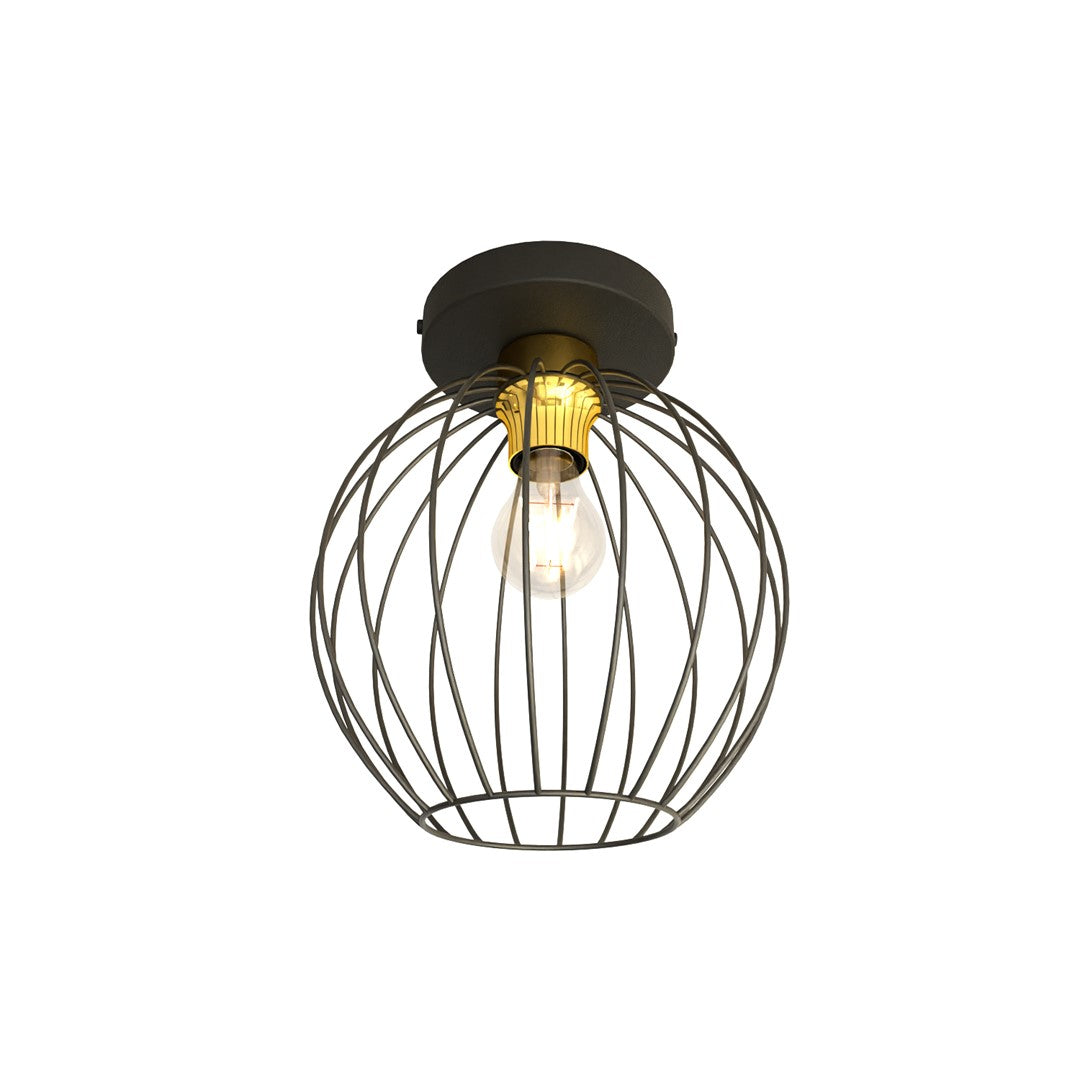 Black and gold Nest pendant light