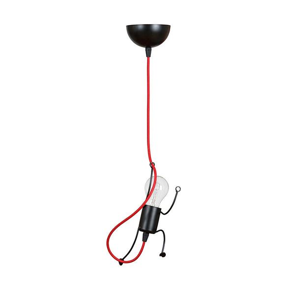 Bobi 1-light black pendant light