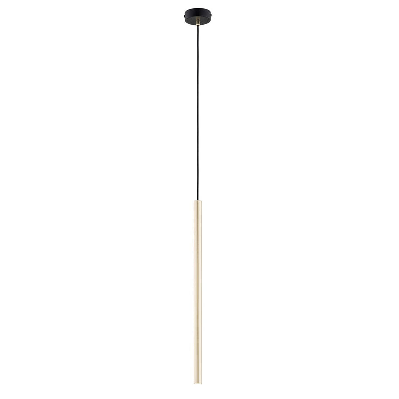 Selter 1-light gold pendant light