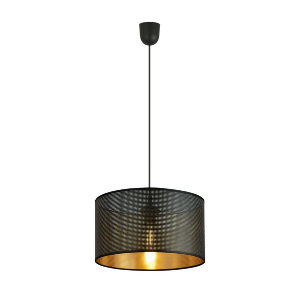 Black and gold Aston pendant light
