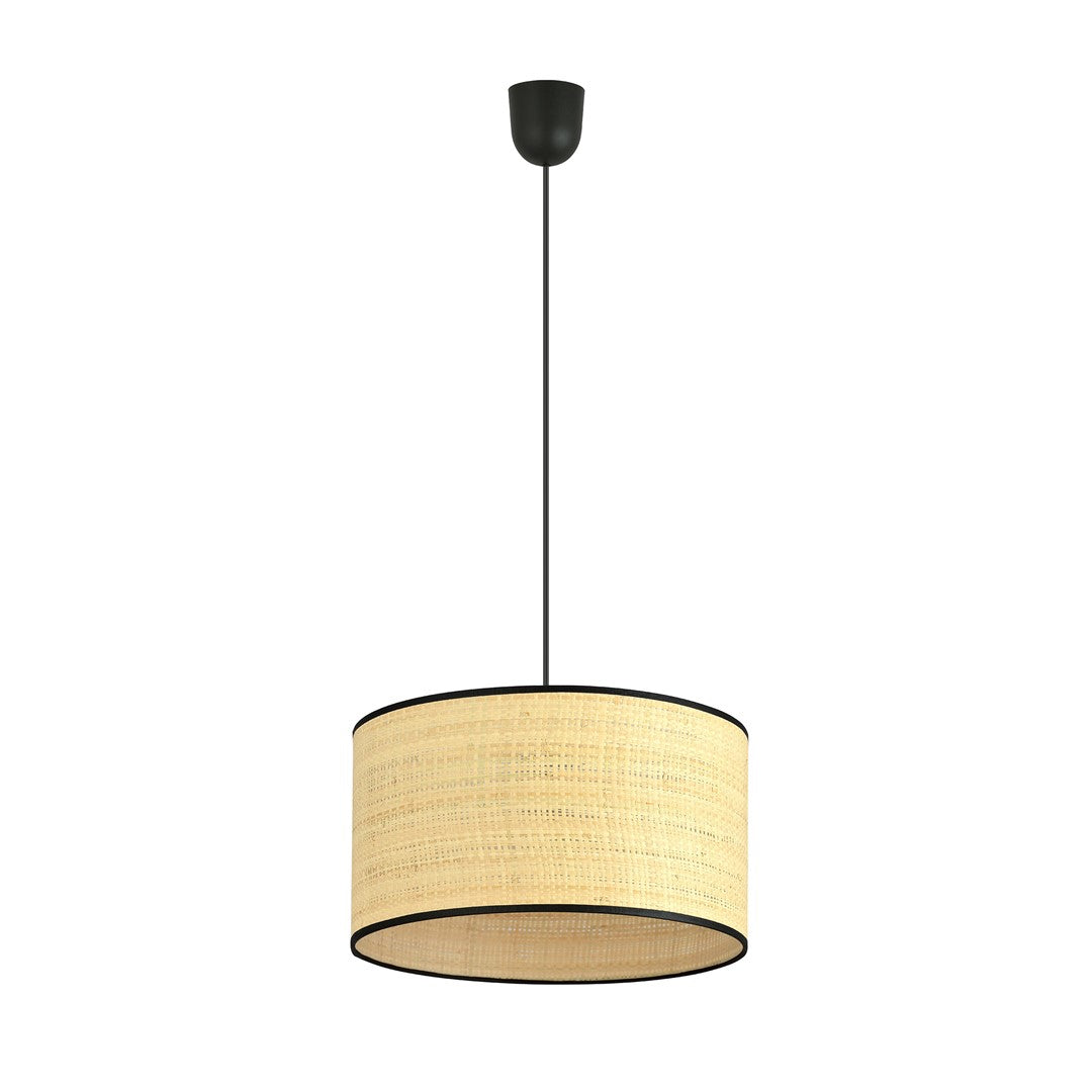 Aston 1-light pendant, rattan