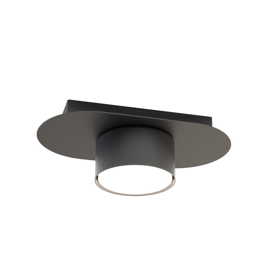 Stilo 1-light black ceiling light