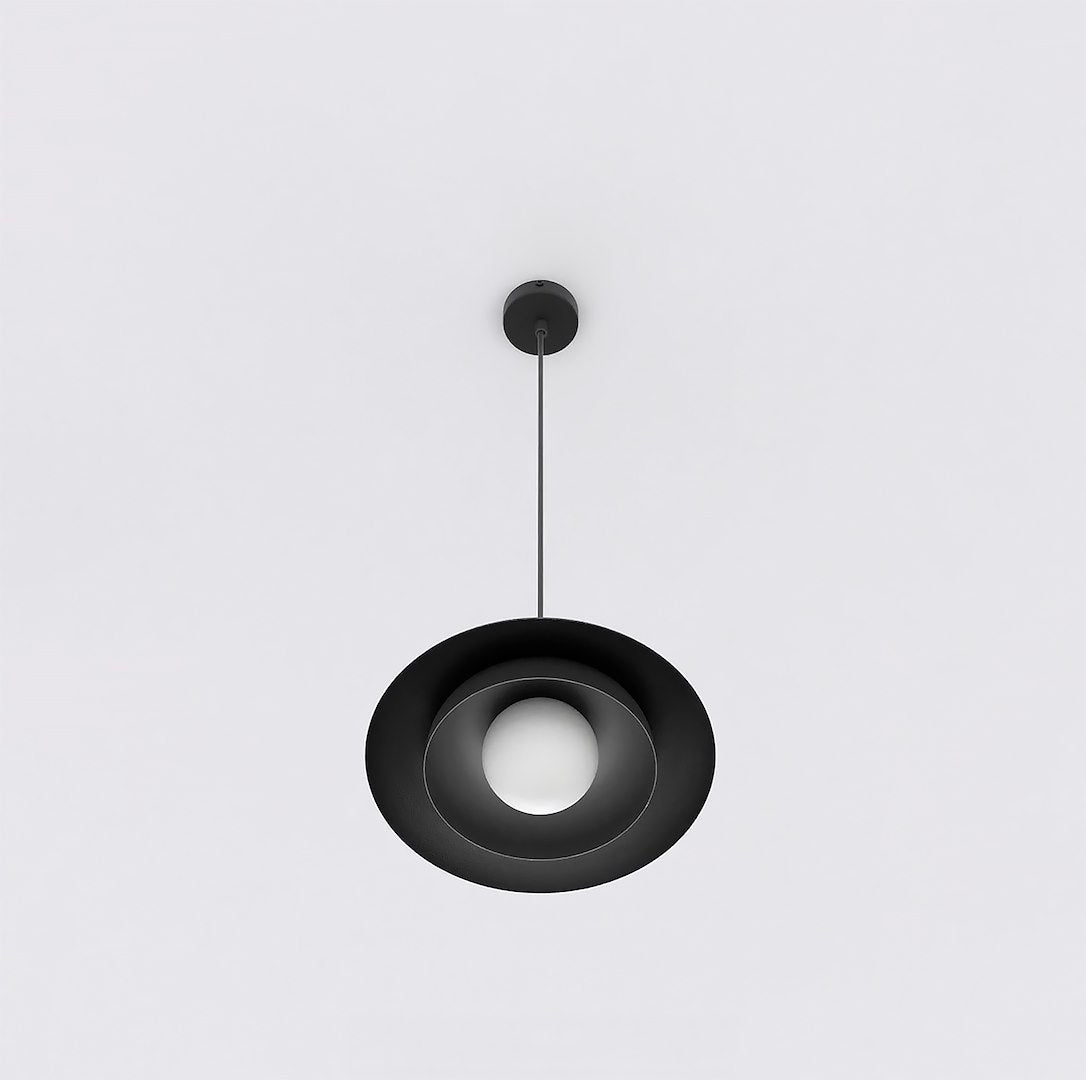 Skin 1-light black pendant lamp