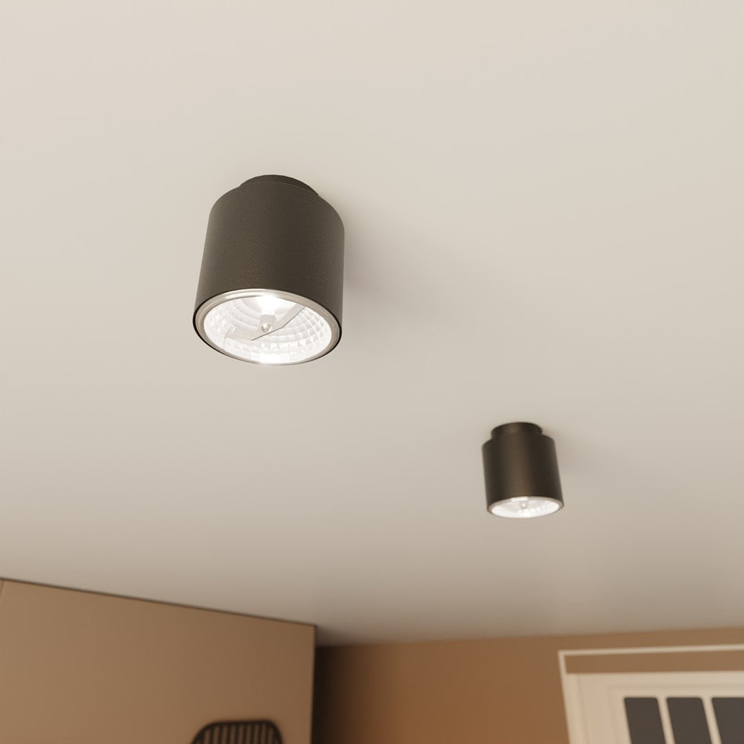 Nano 1-light ceiling light black