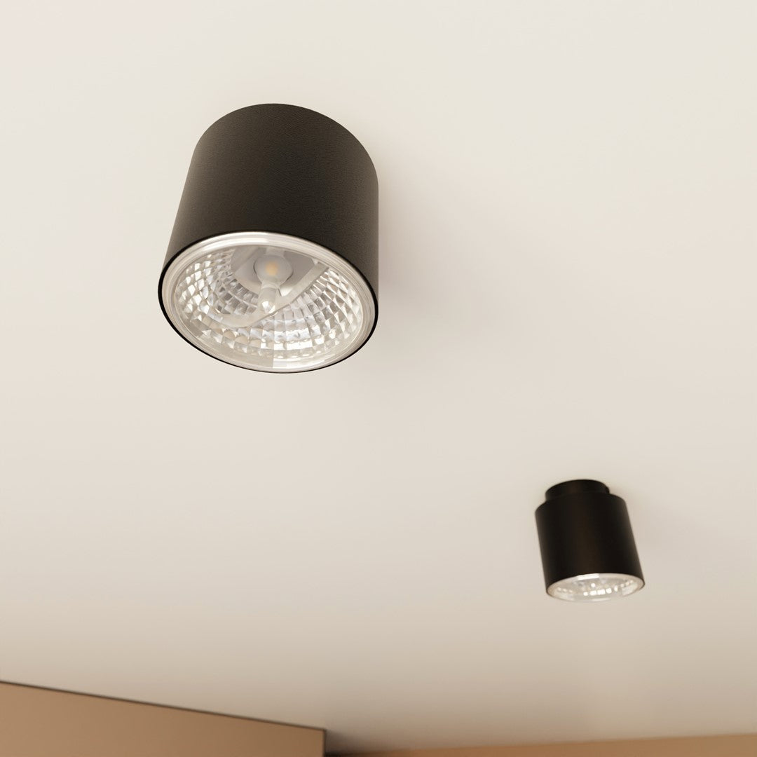 Nano 1-light ceiling light black