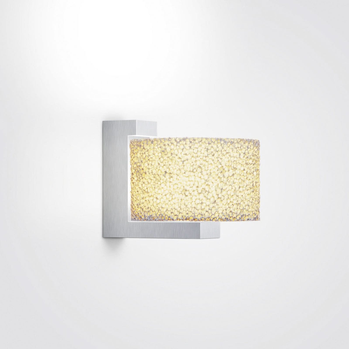 Applique murale LED Reef en céramique, blanc, hauteur 11 cm
