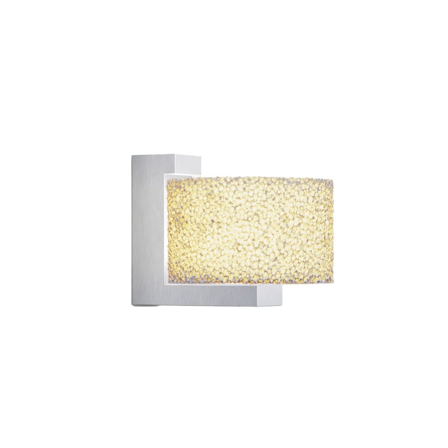 Applique murale LED Reef en céramique, blanc, hauteur 11 cm