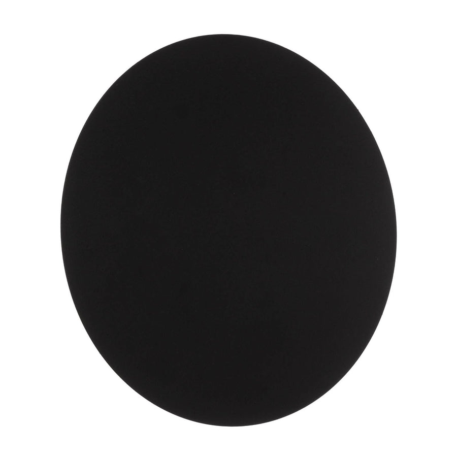 Applique murale Lunia New en métal, noir, 3 lumières, Ø 30 cm