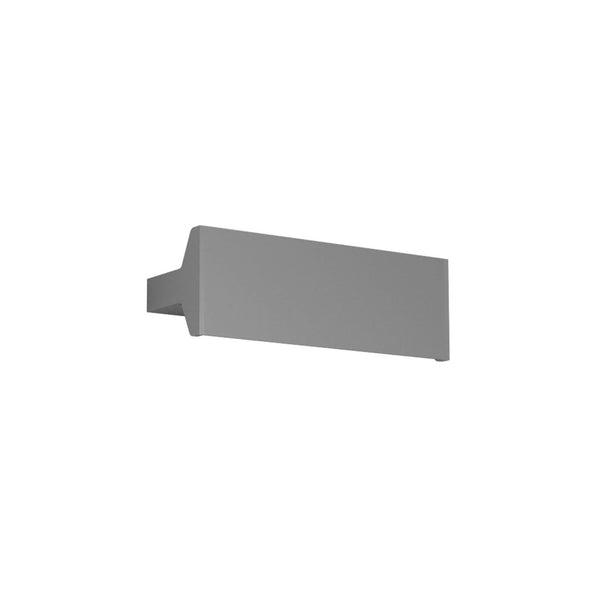 Applique murale LED Ipe W2 en aluminium, graphite, hauteur 9,5 cm, 2700 K