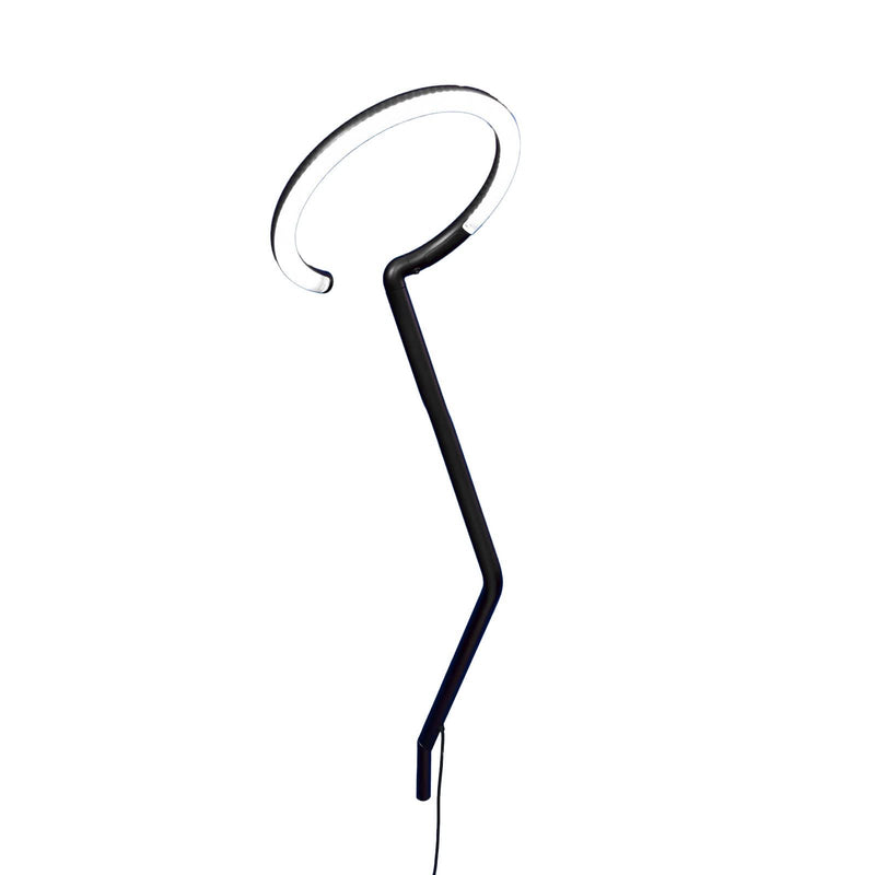Applique murale LED Vine Light Wall en métal, noir, hauteur 56 cm